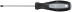 Screwdriver "Master", CrV steel, rubberized handle 3x75 mm SL