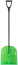 Snow shovel, polycarbonate, aluminum handle, small 340x385x1350 mm