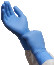 Puretech® Neutrino Protect nitrile gloves with textures.fingers 30 cm, S, blue, 50 pairs/pack G3051