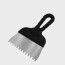 Toothed spatula 200 mm