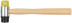 Mallet assembly plastic, wooden handle 35 mm