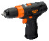 Cordless screwdriver Drill with quick-release chuck 3/8"-10 mm, 12V