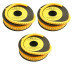 Cable marker Ripo yellow, diameter 7.4mm, digit 2