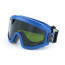 Safety glasses closed with indirect ventilation ZN11 PANORAMA StrongGlass (3 pcs) with obturator, green