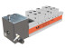 Partner JPQ-5-110 Pneumatic precision high pressure vise, 2nd clamp, sponge width 130 mm, solution 0-115 mm, clamping force 32 kN
