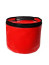 PVC bait bucket, red