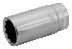 3/8" End head elongated 12-sided, 1/4" A7402DZ-3/8