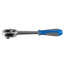 Трещотка 3/8", 200 мм, 32 зубца, флажковая, фиксатор KING TONY 3779-08G