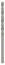 Metal drills HSS-G, DIN 338 2.8 x 33 x 61 mm