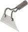 Straight hoe 150x80 mm, stainless steel, without handle