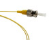 FPT-B9-9-ST/UR-1M-LSZH-YL Fiber Optic Pigtail SM 9/125 (OS2), ST/UPC, 1m, LSZH