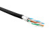 UFTP4-C6-S23-IN-LSZH-BK-500 (500 m) Twisted pair cable, shield. U/FTP, cat. 6, 4 pairs (23 AWG), single-core. (solid), each.foil-wrapped pair, LSZH, ng(A)–HF, -20°C-+60°C, black-warranty: 15 years compon., 25 years system