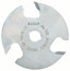 Flat groove milling cutter 8 mm, D1 50.8 mm, L 2 mm, G 8 mm