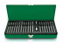 Bit set with 3/8" and 1/2" adapters, Torx, Spline, Hex, 40 pieces TOPTUL GAAD4002