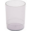 Stand-glass STAMM "Office", plastic, round, tinted gray
