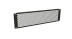 BPD-3-RAL9005 3U perforated false panel, color black (RAL 9005)