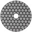 Diamond flexible grinding wheel AGSHK (Velcro), dry grinding, 100 mm, P1500