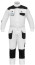 Master Color work jumpsuit, white, 7 pockets, size XL
