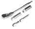 A set of magnetic end heads for spark plugs with a lock (ratchet,extension cord,head) JTC