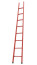 LSP-3.0KM fiberglass ladder, hooks, metal end caps (Soft ground) h=3000mm, steps.8
