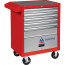 Tool cart, 5 drawers and a compartment, PRIMA, red MASTER 522-05581R