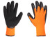 Insulated acrylic gloves with latex coating