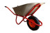 Construction wheelbarrow 1-wheel 110L pneumatic wheel 4.00/8 d12 mm