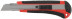 Technical knife "Contour" 18 mm reinforced, rubberized, blade of 14 segments