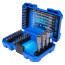 1/4" Set of inserts (bits), PH, PZ, Hex, Torx, Slotted, Drills, 35 pieces KING TONY 1035MR