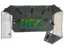 Radiator insulation URAL YAMZ-236, Ural-Kamaz with sidewalls, green