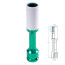 Deep impact socket 1/2", 19 mm, thin-walled, plastic protection KING TONY 495519MX