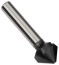 Countersink 90 degrees with a shank for a three-cam chuck Ø 40, G50640.0