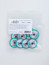 Fiber disk SIC P60 50 mm. set of 200 pcs.