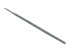 Напильник круглый L250 №1 (2822-0021) TORNERI Т021506