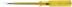 Indicator screwdriver, yellow handle 100 - 500V, 190 mm