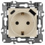 Розетка ЭРА Серия 12 12-4108-02 2P+E 16A-250В со шторками с USB type-A+C 5В-3А слоновая кость