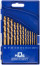 A set of HSS ground metal drills, titanium coating, 135° sharpening angle, layer. case, 13 pcs. (1.5-2.0-2.5-3-3.2-3.5-4-4.5-4.8-5-5.5-6-6.5 mm)