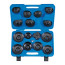 Oil Filter Puller Set, 66-108 mm, 16 pieces KING TONY 9AE2016
