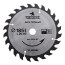 Wood saw blade 185 x 20 x 24T, 20x16mm saw blade, Cheglock