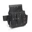 Leather belt bag SK-9 premium series "DEAD BULL"