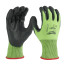 Protective gloves Hi-Vis Cut level (Hi-Vis Cut Level) 5/E, XL/10