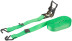 Load fastening strap, ratchet mechanism 135 mm, polyester tape 38 mm x 12 m, 1500 / 3000 kg
