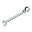 Combination key DUEL ratchet with reverse 30mm, length 365 mm, 12400030