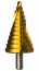 Drill bit 3307 steps, HSS-G M2 TIN on steel (6-20mm, 8 steps) xb. 10mm