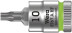8767 A HF TORX® Zyklop End head with insert, DR 1/4", with fixing function, TX 10 x 28 mm