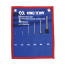 Set of gouges, tetrone case, 6 pieces KING TONY 1006PRN