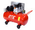 Pneumatic compressor 380V 4.0kW 8atm. 500l/min. receiver-200L portion. remen. single-stage GTE