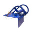 The cable roller on the edge of the PK-150K well (cable diameter up to 150 mm, roller load up to 200 kg) is stable