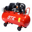 Pneumatic compressor 380V 3.0kW 8atm. 400L/min. receiver-200L piston belt GTE