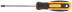 Screwdriver "Contour", CrV steel, rubberized handle 5x100 mm PH1